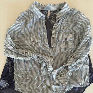 Free People Button Up